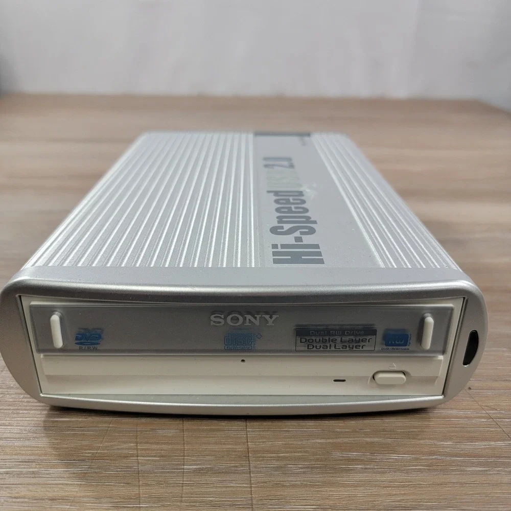 Sony PHC 500B Hi Speed USB 2.0 External CD DVD RW Drive Writer
